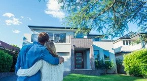 couple looking at New Construction