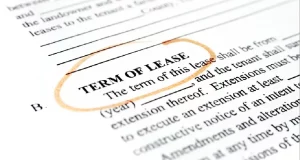 term of the lease