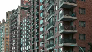 New York City apartment buildings, the kind of property ACRIS records deeds and mortgages for